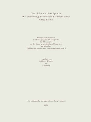 cover image of Geschichte und ihre Sprache